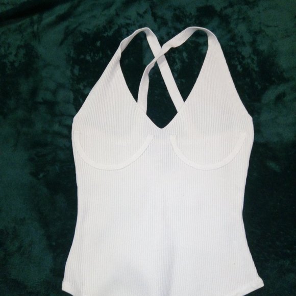 NWOT 3 Asos Tops -  Bodysuit, Camisole, & Croplette Sz 6 - Picture 7 of 16